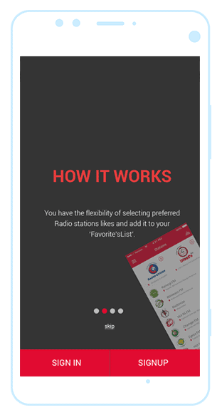 Making of Royal Media Services mobile Radio App