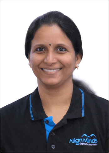 Jisha Nirmal Human Resource manager AlignMinds Technologies