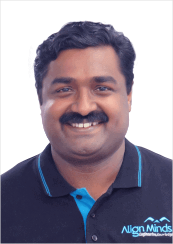 Manoi Pillai Delivery manager AlignMinds Technologies