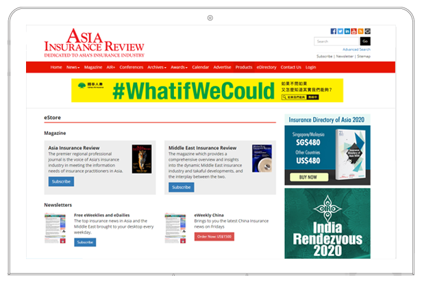 Asia Insurance Review website
