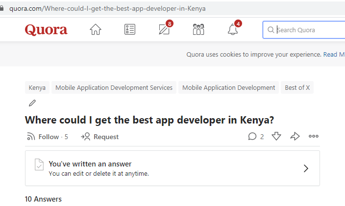 Best app developers in Kenya