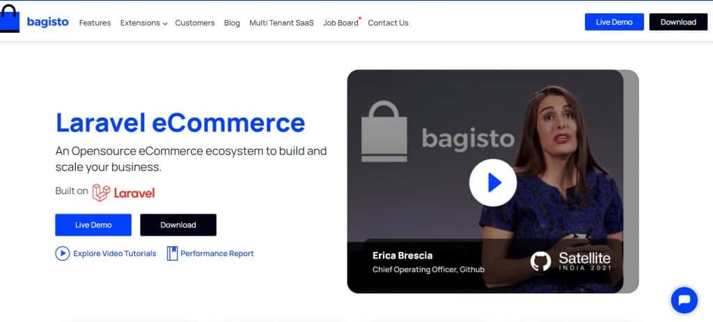 Build ecommerce solution using Laravel