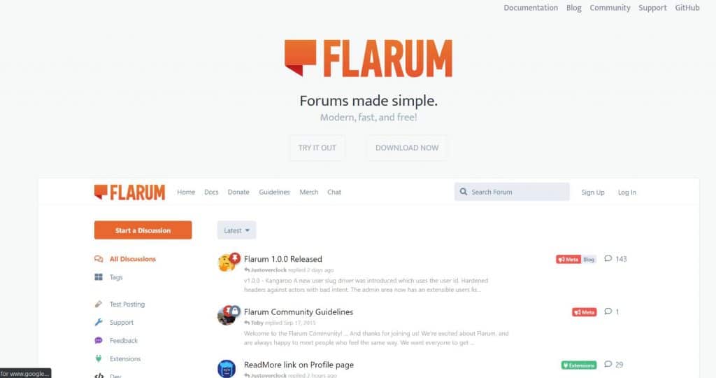 Build forums using Laravel