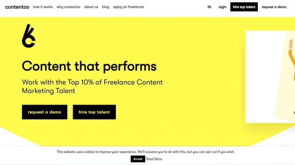 Build freelance platfrom using Laravel Contentoo
